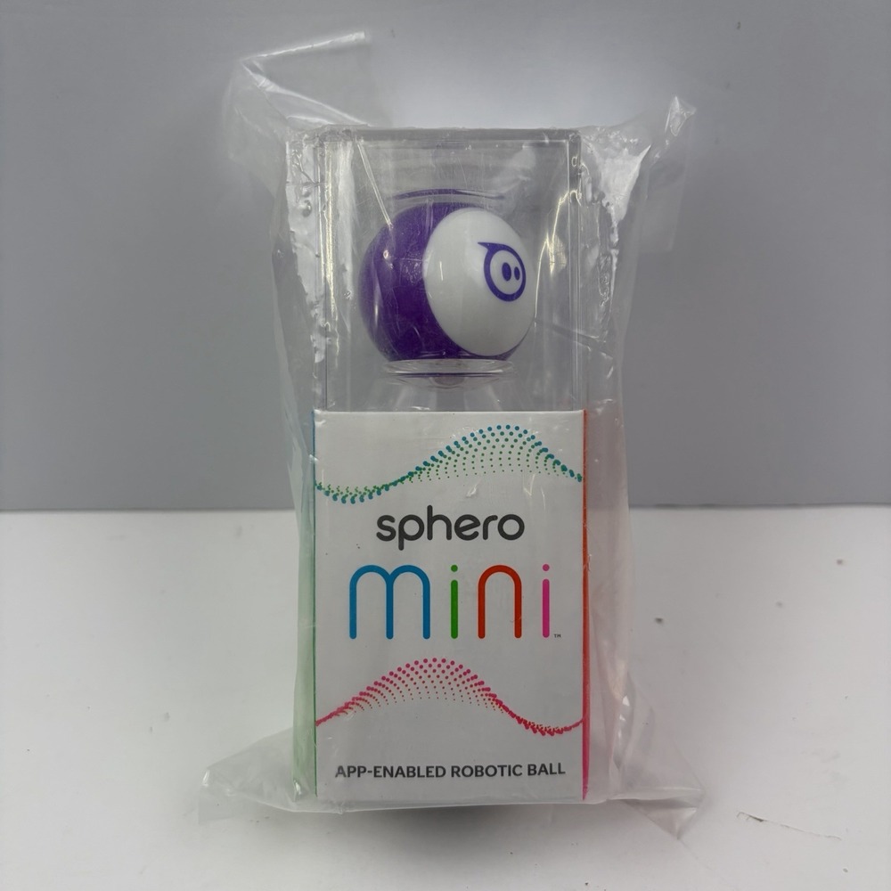 Sphero Mini App-Enabled Robotic Ball Purple/White M001-PUF-20190215